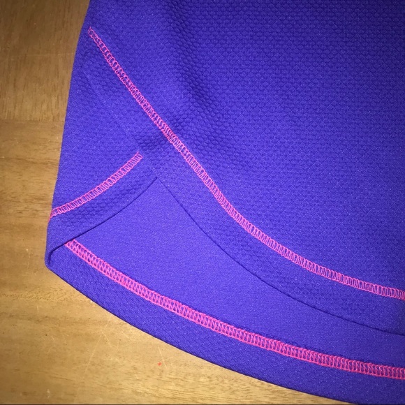 Under Armour Half zip up Girls Medium purple - Picture 6 of 8